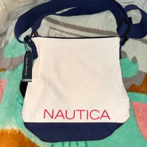Nautica canvas purse NWT